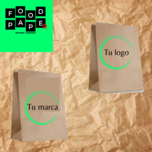 Bolsa Kraft grande dos lados
