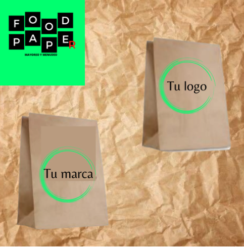 Bolsa Kraft grande dos lados