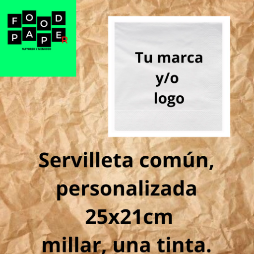 Servilleta personalizada